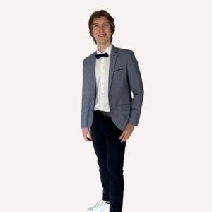 Licht blauwe blazer